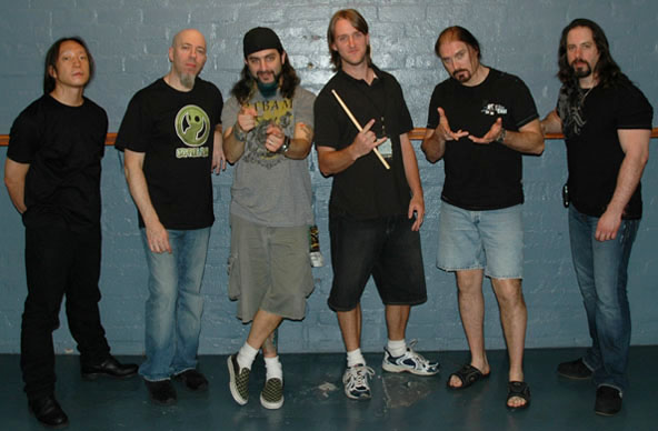Melbourne Drummer Chris Cameron meets Dream Theater in Melbourne January 2008