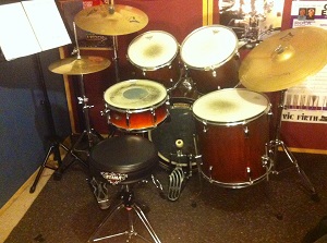 Chris Cameron's Tama Swingstar drum kit